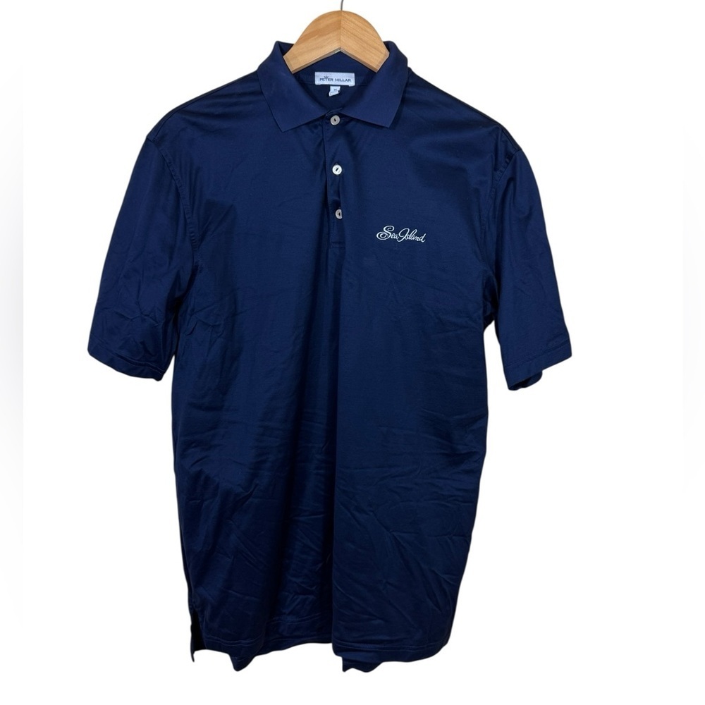 Peter Millar Sea Island Polo Dark Blue SzM